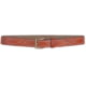 DeSantis 1 1/2in. Fancy Stitched Lined Leather Belt, Lined, Tan, 44, B27TP44Z0
