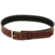 DeSantis 1 1/2in. Plain Lined Leather Belt, Lined, Tan, 42, B12TL42Z0