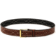 DeSantis 1 3/4in. Fancy Stitched Lined Leather Belt, Lined, Tan, 34, B02TP34Z0