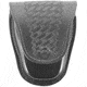 DeSantis Leather Handcuff Case, ASP 100 Handcuffs, Hidden Snap Closure, Ambidextrous, Basketweave, Black, U25BLG3Z5