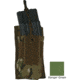 Diamondback Tactical M4/M16 Open-Style Tiered Double 2 Mag Pouch, Ranger Green, A-BLPM03-1-RANGERGREEN