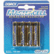 Dorcy AA Mastercell Alkaline Batteries 4 Per Card 41-1634