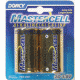 Dorcy D Mastercell Alkaline Batteries- 2 Per Card 41-1620