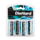 Dorcy Diehard Alkaline Batteries 4C Batteries Carded 41-1131