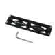 Double Tap Industries M-Lok to Arca Rail Adapter Plates, 140mm, Black, AD-MA-140