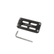Double Tap Industries M-Lok to Arca Rail Adapter Plates, 80mm, Black, AD-MA-80