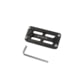 Double Tap Industries M-Lok to Arca Rail Adapter Plates, 80mm, Black, AD-MA-80