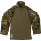 DRIFIRE / Crye Precision FR Combat Shirt, Men's, NATO Woodland, Small, Regular, DF2-CR-550CS-NW-SMR