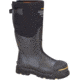 Dryshod Steel-Toe Adjustable Gusset Work Boot, Black/Yellow, 16, STG-UH-BK-016
