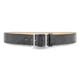 1-3/4&quot; Hi-Gloss Leather Garrison Belt with Nickel Buckle