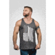 Nine Line AMERICA JERSEY TANK - SMALL, GRAY F00E861E, NLAAMERICAMTTASPHALTS