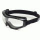 Edge Eyewear Golan Low Profile Vented Safety Goggle w/ Clear Lens HG111