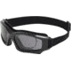 Edge Safety Speke Low Profile Wrx Insert Safety Goggle Smoke Lens Hs116