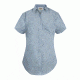 Womens, Blue, Express Dress Short Sleeve Shirts