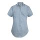 Elbeco Women's, Blue, Express Dress Short Sleeve Shirts - CA33-36
