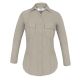Elbeco Women's Dutymaxx West Coast Ls Shirt, Tan - 9592LCD-38