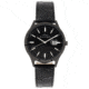 Elevon Concorde Leather-Band Watch w/ Date, Black, One Size, ELE115-4