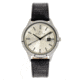 Elevon Concorde Leather-Band Watch w/ Date, Silver, One Size, ELE115-1