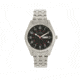 Elevon Gann Bracelet Watch W/Day/Date, Silver/Black, ELE106-2