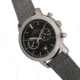 Elevon Langley Chronograph Leather-Band Watch W/ Date, Black/Grey, ELE103-4