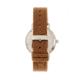 Elevon Northrop Leather-Band Watch, Camel/Green, ELE110-5
