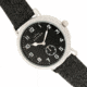Elevon Northrop Leather-Band Watch, Charcoal/Black, ELE110-2