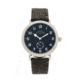 Elevon Northrop Leather-Band Watch, Charcoal/Navy, ELE110-6