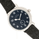 Elevon Northrop Leather-Band Watch, Charcoal/Navy, ELE110-6