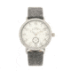 Elevon Northrop Leather-Band Watch, Grey/White, ELE110-1