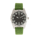 Elevon Jeppesen Pressed Wool Leather-Band Watch w/ Date, Green, One Size, ELE114-5