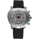 Equipe E201 Grille Mens Watch - Black Strap, Silver Case, Silver Dial