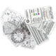 Esee Compass Cards, 2.13in X 4.25in X .13in, Includes Three White Instruction Cards And Four Clear Cards Used To Overlay A Map To Determine Grid Locations, Azimuths, Distance, COMPASS CARDS