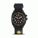 Falcon 44mm Black Steel Case, Ballistic Velcro II Band