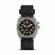 Falcon 44mm Silver Steel Case, Ballistic Velcro I Band