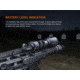 Fenix GL30R, Weapon Light, 800 Lumens, 5.77 Long, Fits 1913 Rail, Includes Rechargeable 18650 Battery and USB Type-C Charging Cable