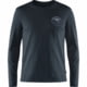 Fjallraven Forever Nature Badge LS T-Shirt - Men's, Dark Navy, Extra Large, F87303-555-XL