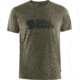 Fjallraven Logo T-Shirt - Mens, Dark Olive, Small, F87310-633-S