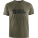 Fjallraven Logo T-Shirt - Men's, Dark Olive, Small, F87310-633-S