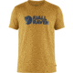Fjallraven Logo T-Shirt - Mens, Ochre, Large, F87310-160-L