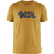 Fjallraven Logo T-Shirt - Men's, Ochre, Extra Large, F87310-160-XL