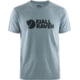Fjallraven Logo T-Shirt - Men's, Uncle Blue/Melange, Medium, F87310-520-999-M