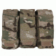 Fox Outdoor AR-15/AK-47 Triple Mag Pouch, Multicam, 57-039