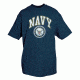 Fox Outdoor Navy One-Sided Imprinted T-Shirt, Navy with Logo / Navy, Large, 63-93 L