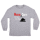 Fox Outdoor Long Sleeve Imprinted T-Shirt, Marine Corp - Heather Grey, Extra Large, 64-6341 XL