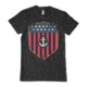 Fox Outdoor Navy One-Sided Imprinted T-Shirt, USA Shield Navy/Black, Large 63-4011 L