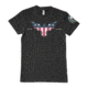 Fox Outdoor Navy One-Sided Imprinted T-Shirt, USA Eagle Navy / Black, Large 63-4051 L