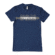 Fox Outdoor Navy One-Sided Imprinted T-Shirt, Silent And Deadly / Navy, Small 63-571 S