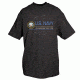 Fox Outdoor Navy One-Sided Imprinted T-Shirt, Accelerate Your Life / Black, Large, 64-4021 L