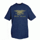 Fox Outdoor Navy One-Sided Imprinted T-Shirt, Seal Team / Navy, Extra Large, 63-92 XL