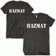 Fox Outdoor Two-Sided Imprinted T-Shirt - Men's, Small, Hazmat - Black - White Imprint, 64-601 S